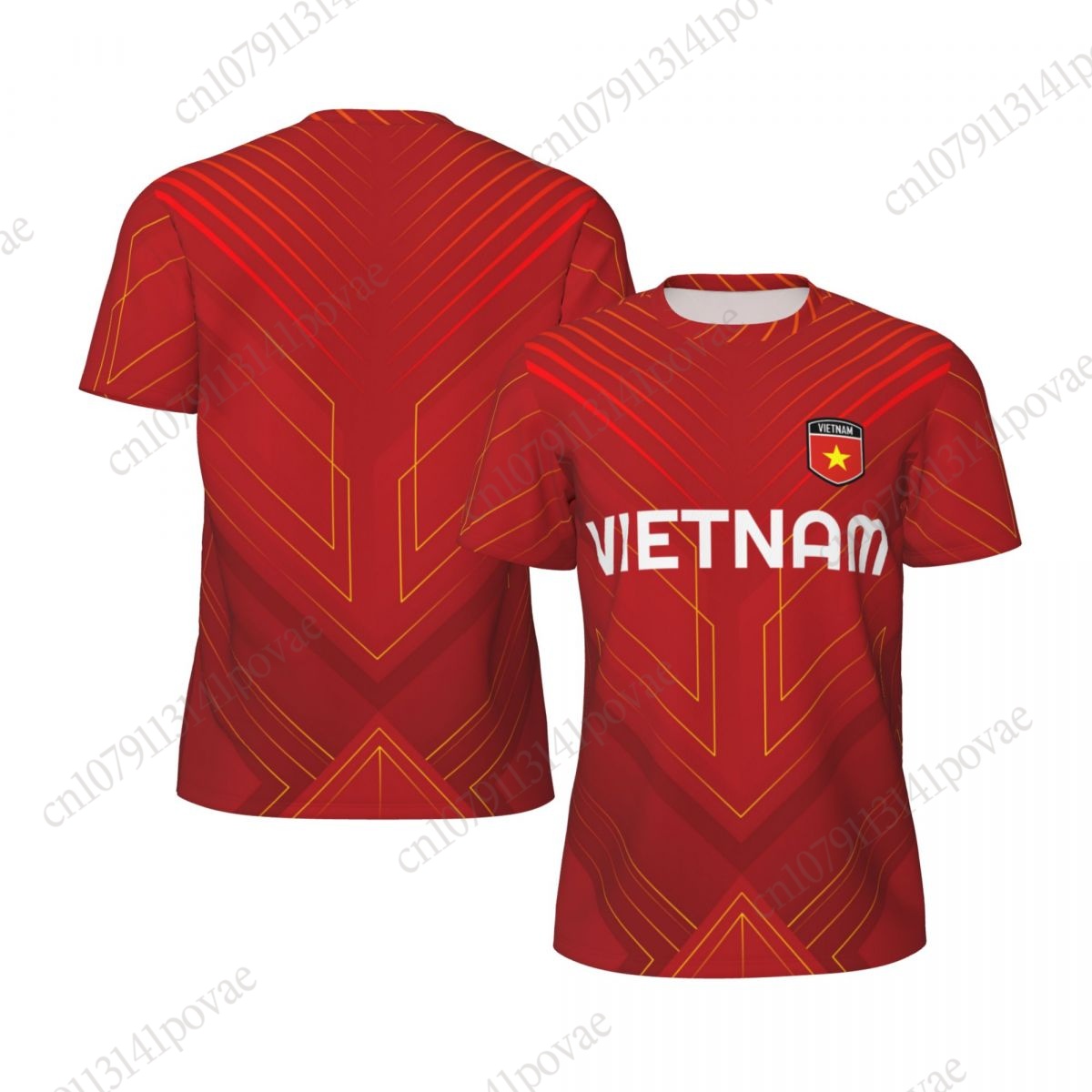Badminton Vietnam - VIETNAM Flag T-shirts Men Women Mesh