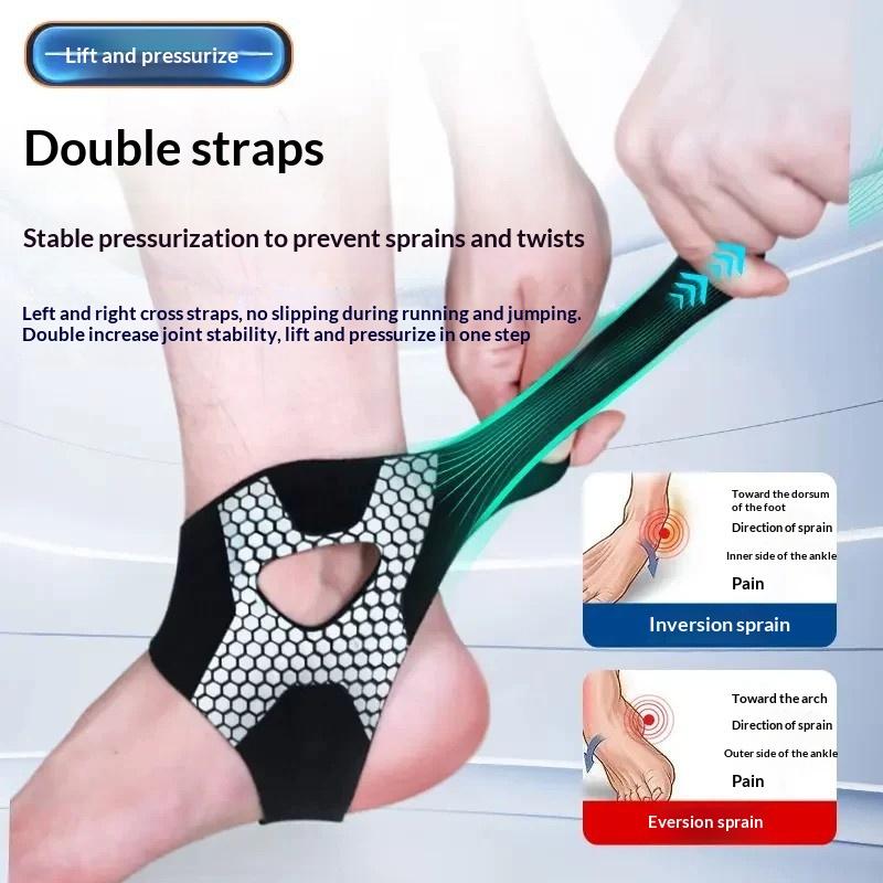 Ankle Support Badminton - Ankle Protectors 2Pcs Set for Running