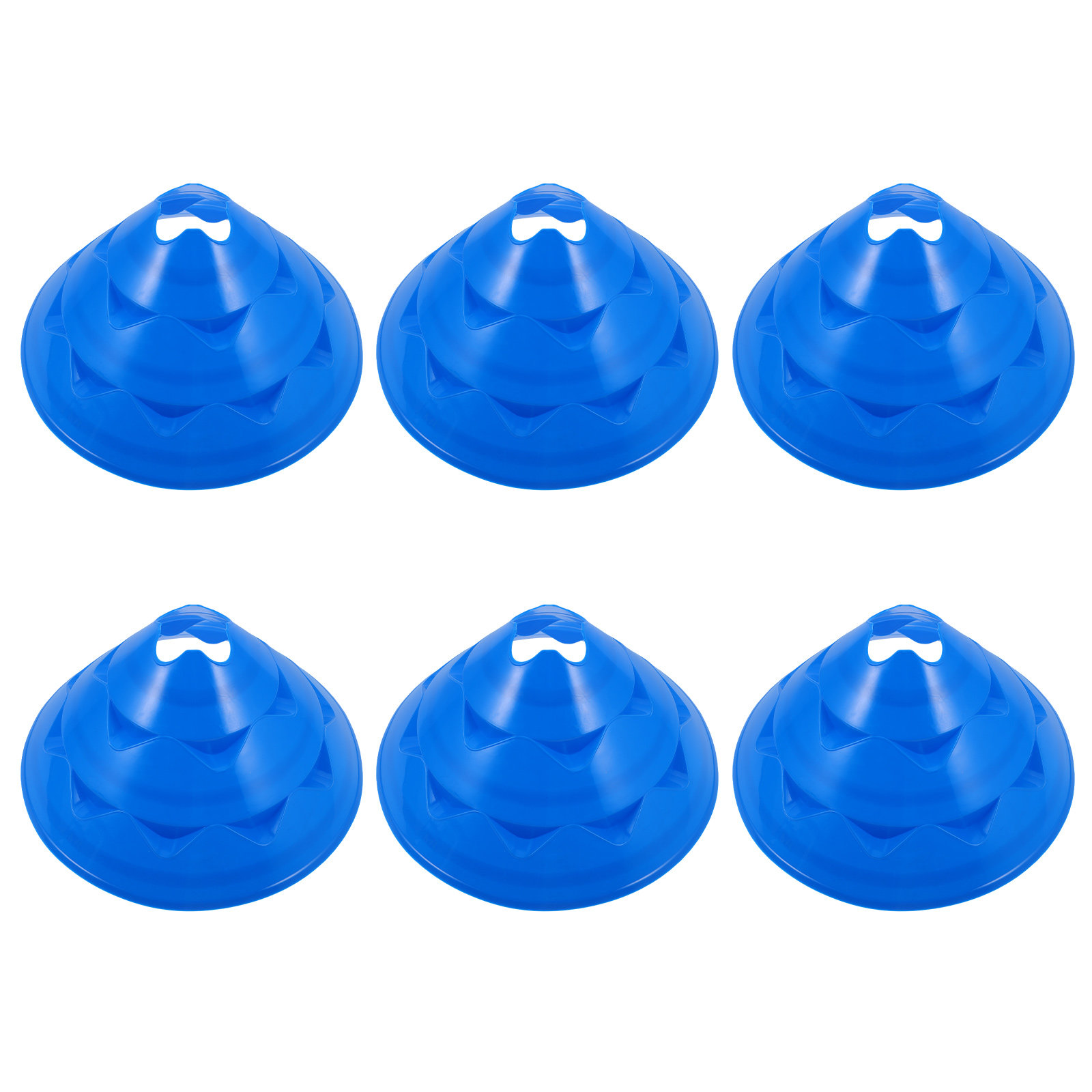 Court Marker Cone - 6Pcs Soccer Training Cones for Basketball