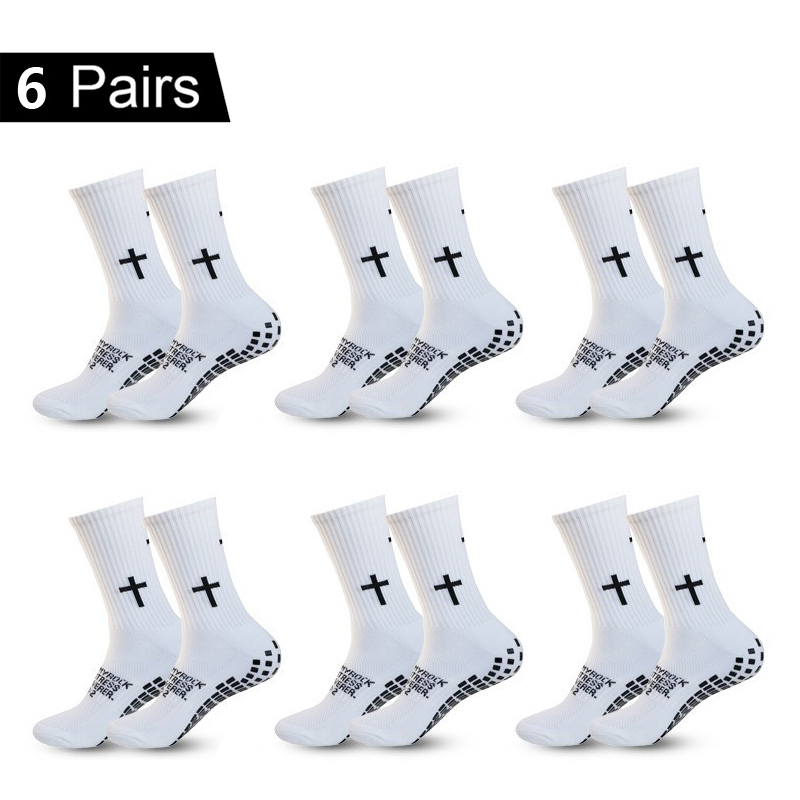 4/5/6 Pairs Anti-slip Football - Ankle Support Badminton ulasan dan harga
