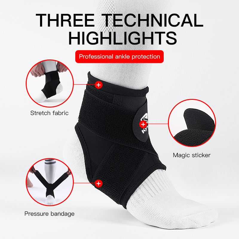 1Pcs Adjustable Compression An - Ankle Support Badminton ulasan dan harga