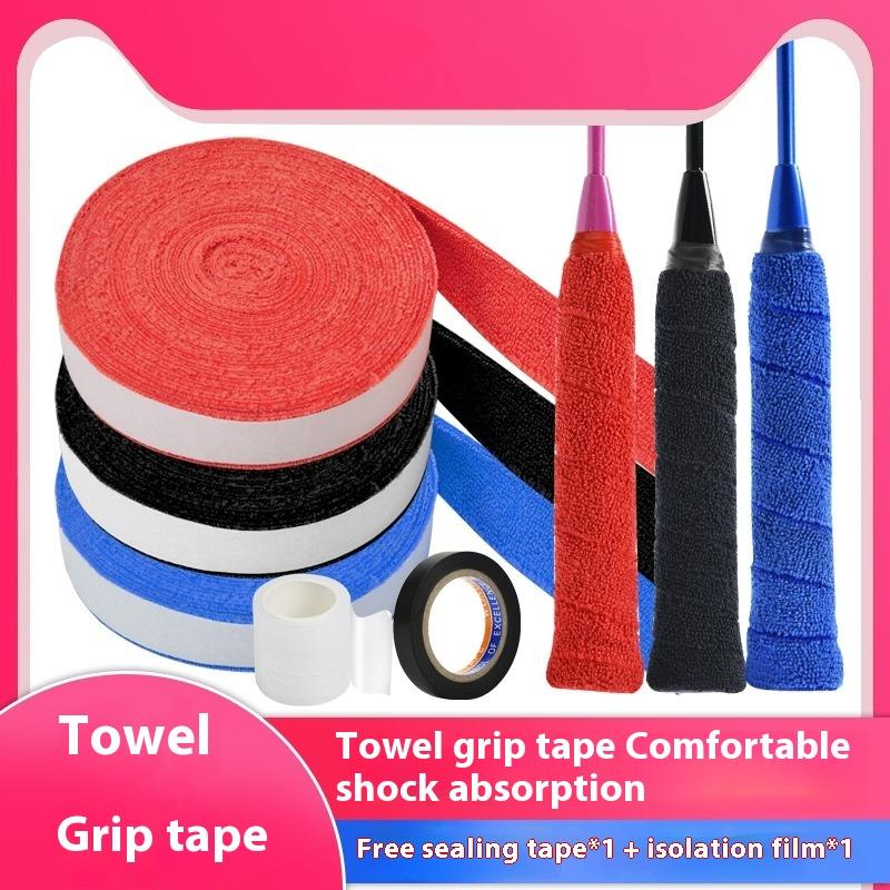 *New 1Set 5m/10m Towel Glue Gr - Badminton Grip ulasan dan harga