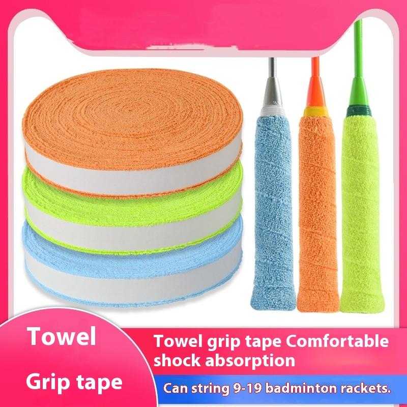 *New 1Set 5m/10m Towel Glue Gr - Badminton Grip ulasan dan harga