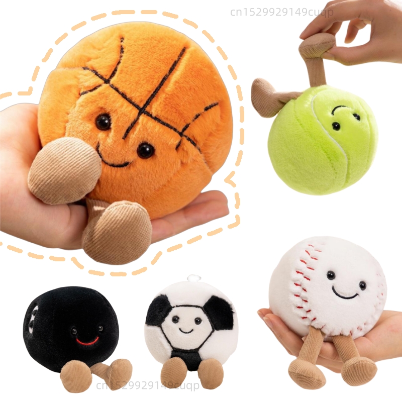 10cm Cute Basketball Football  - Badminton Tv ulasan dan harga