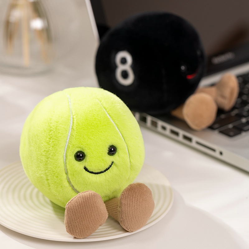 10cm Cute Basketball Football  - Badminton Tv ulasan dan harga