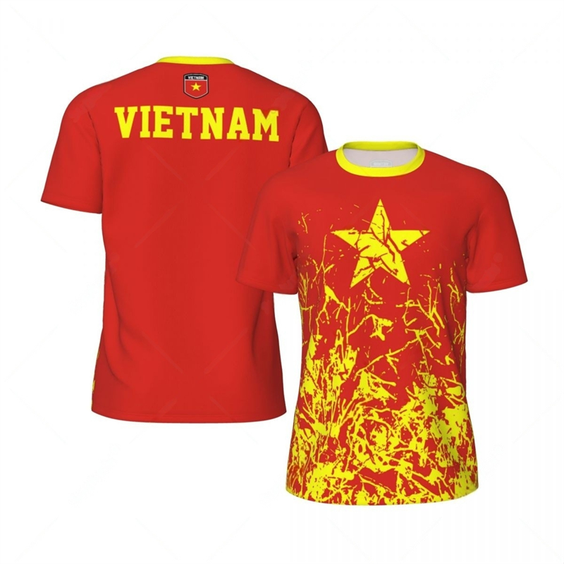 Vietnam Flag Graphic Football  - Badminton Vietnam ulasan dan harga