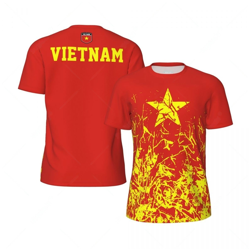 Vietnam Flag Graphic Football  - Badminton Vietnam ulasan dan harga