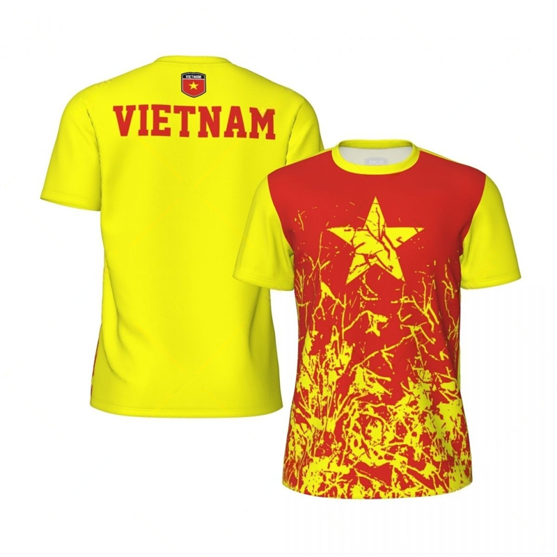 Vietnam Flag Graphic Football  - Badminton Vietnam ulasan dan harga