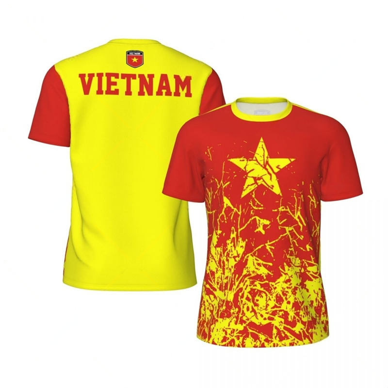 Vietnam Flag Graphic Football  - Badminton Vietnam ulasan dan harga
