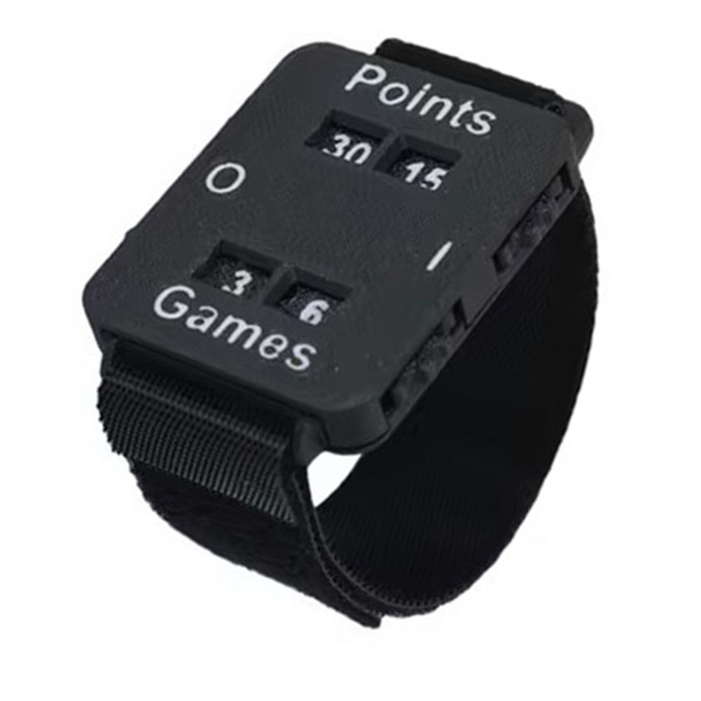 1pcs Tennis Padel Wrist Scorek - Badminton Score ulasan dan harga