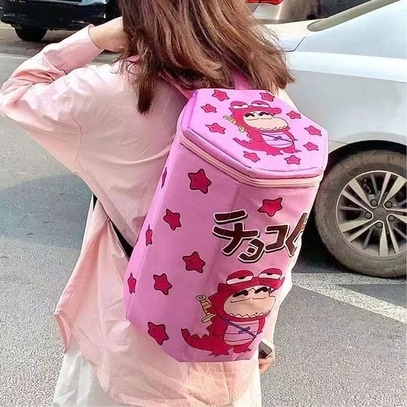 Cute Crayon Shin-Chan Backpack - Badminton Tv ulasan dan harga