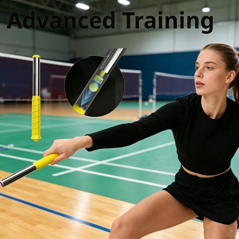 1pc Yellow Badminton Swing Tra - Badminton Forehand Backhand ulasan dan harga