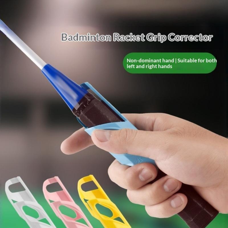 1pc Badminton Training Aid Gri - Badminton Forehand Backhand ulasan dan harga