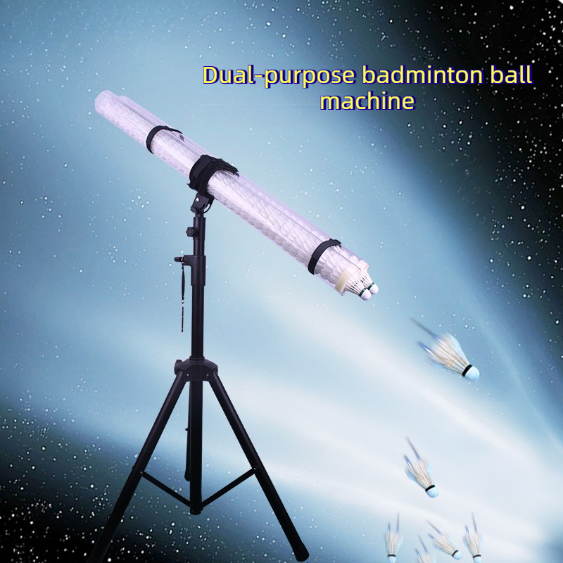 Portable Badminton Server Larg - Badminton Rebound Trainer ulasan dan harga