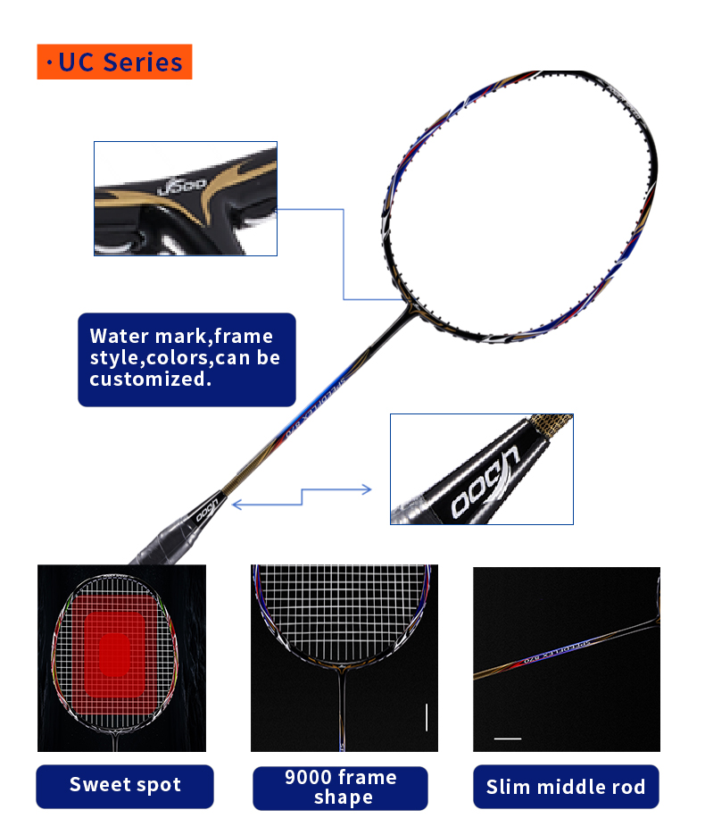 UC670 3U composite graphite ba - Badminton Grip ulasan dan harga