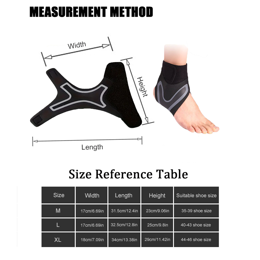 1 Pc Ankle Brace Support Compr - Ankle Support Badminton ulasan dan harga
