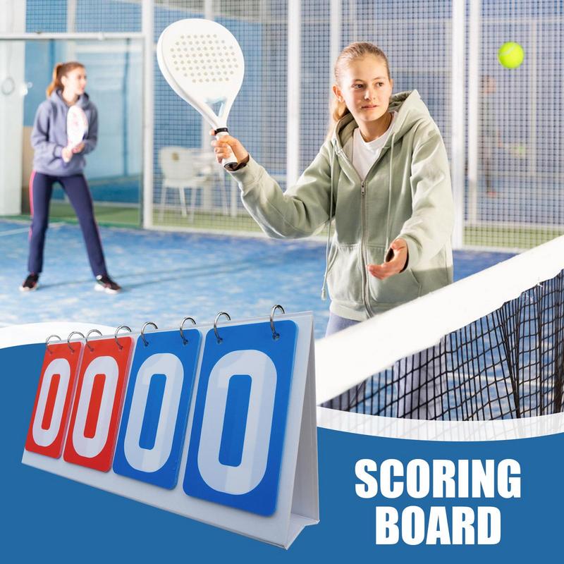 Scoreboard Flipper Table Top S - Badminton Score ulasan dan harga